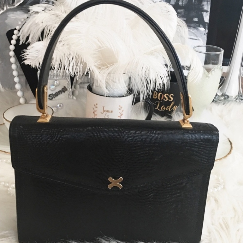 Morris Moskowitz genuine leather bag